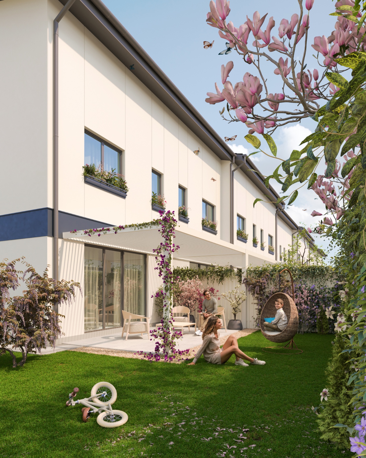Architectural rendering by MEZZO.renders for Alexander Residence