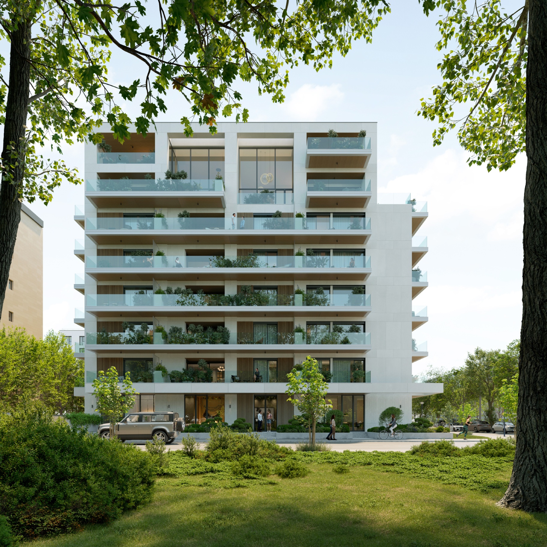Architectural rendering by MEZZO.renders for Arcadia Residential